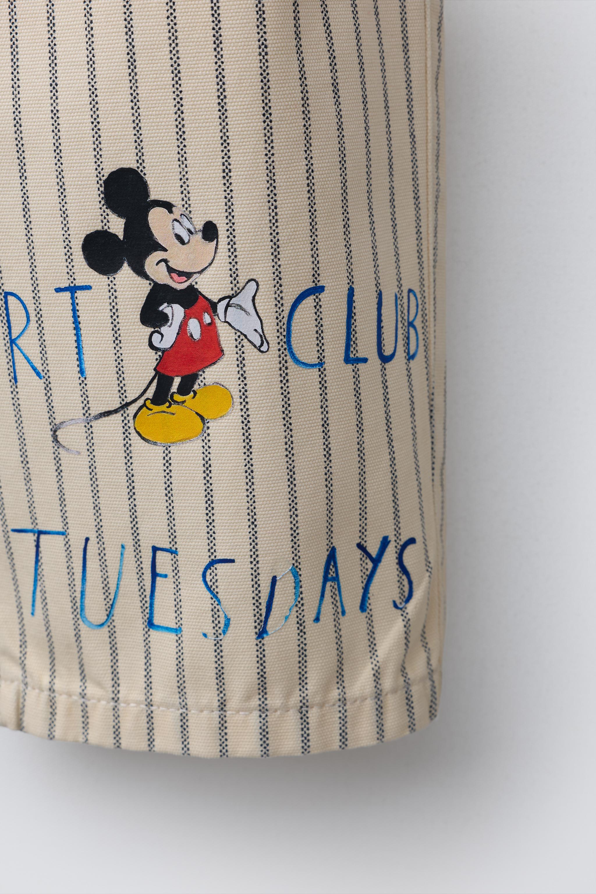 MICKEY MOUSE © DISNEY RELAXED CANVAS PANTS